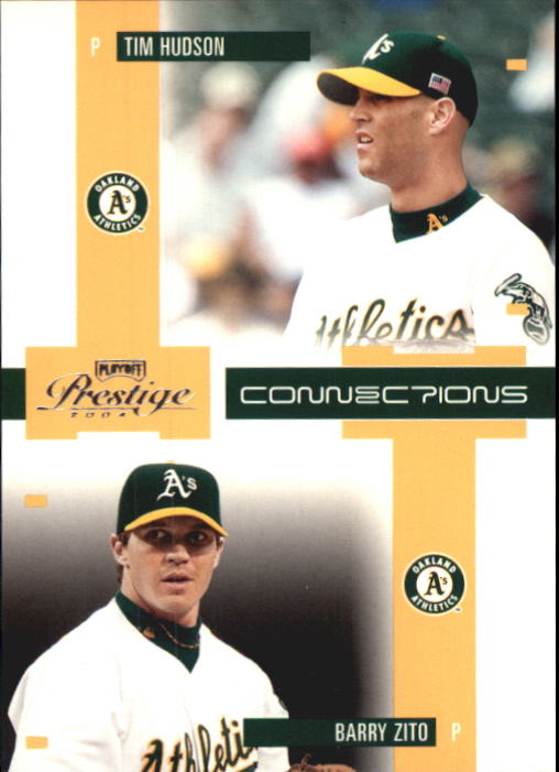2004 Playoff Prestige Connections #7 B.Zito/T.Hudson