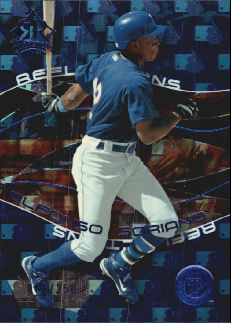 2004 Reflections Blue #4 Alfonso Soriano