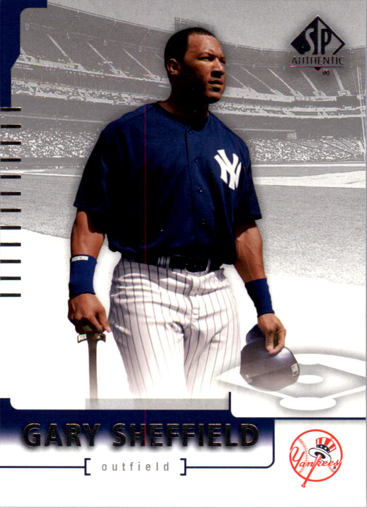 2004 SP Authentic #2 Gary Sheffield