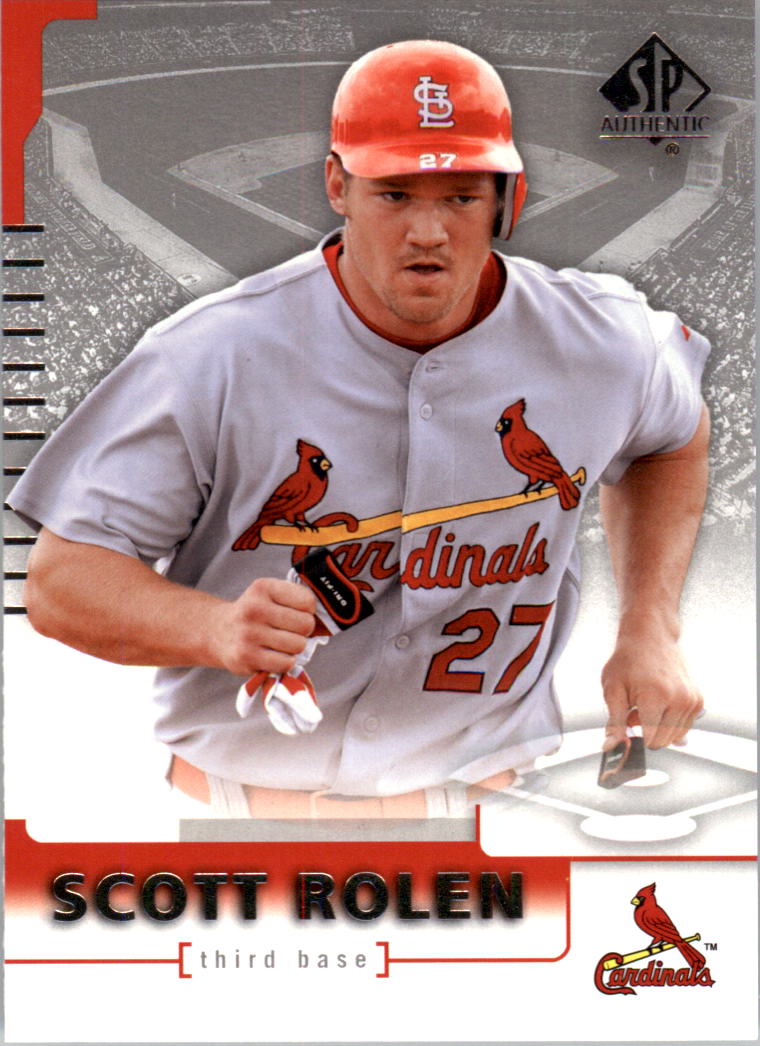 2004 SP Authentic #12 Scott Rolen