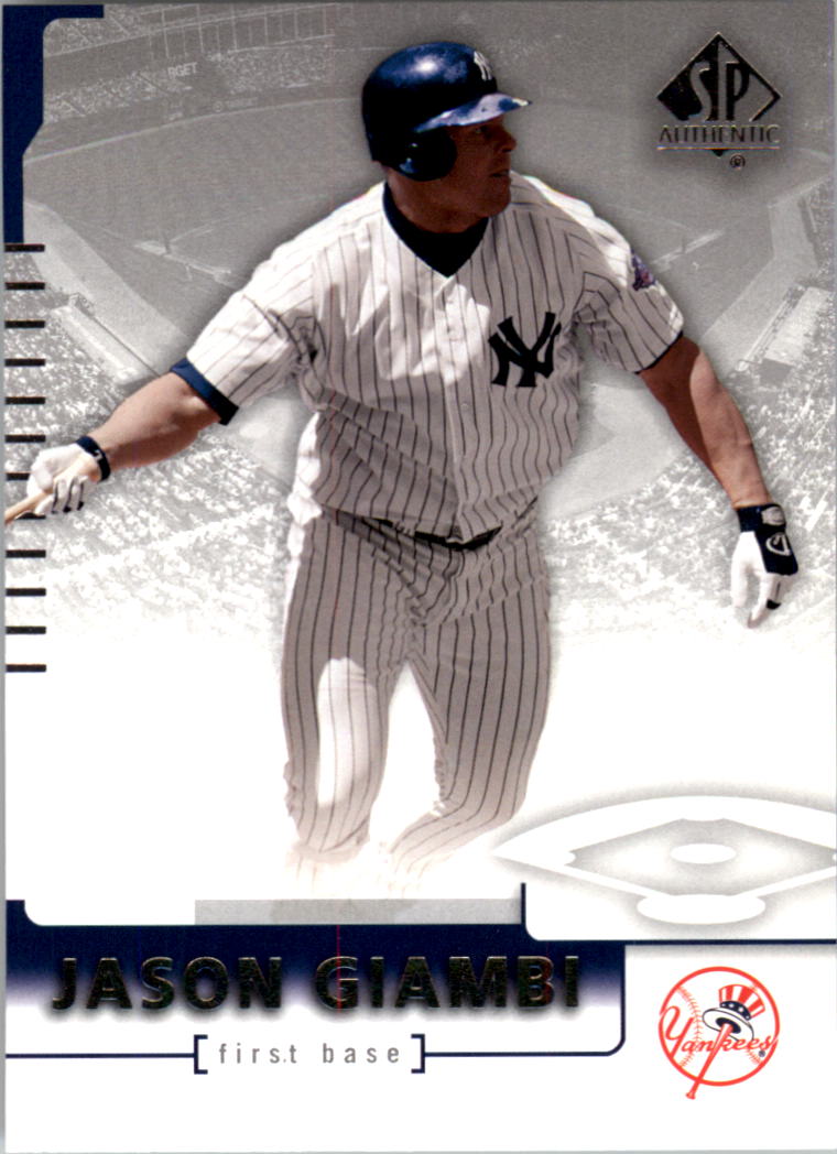 2004 SP Authentic #14 Jason Giambi