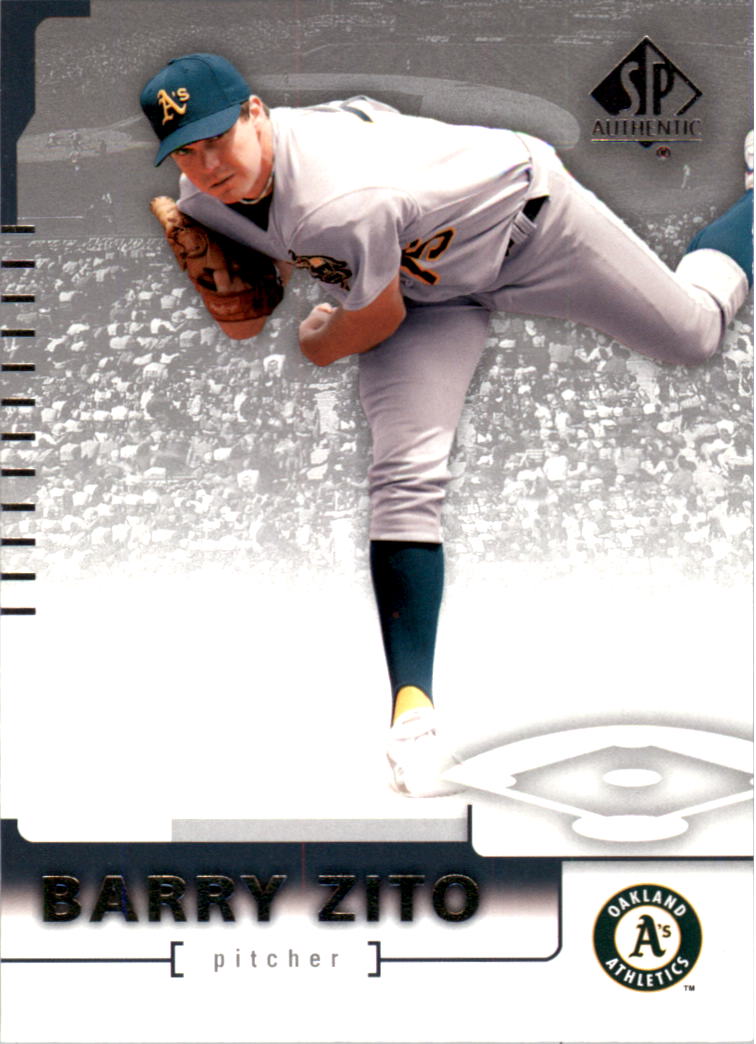 2004 SP Authentic #20 Barry Zito
