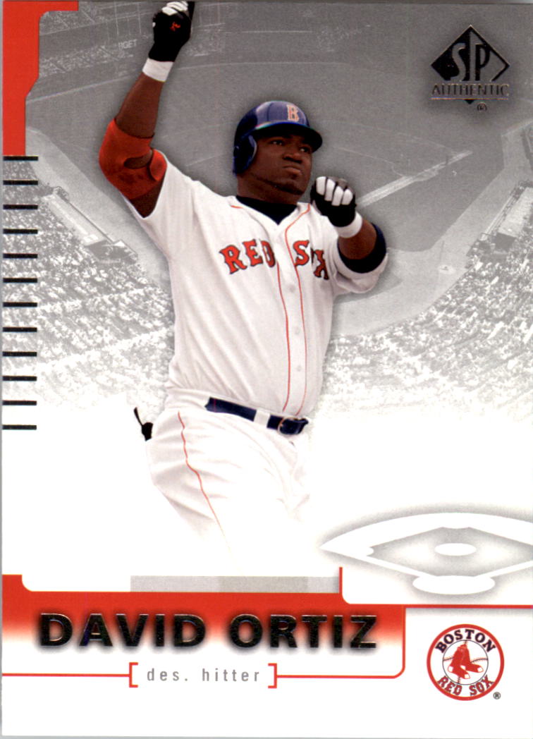 2004 SP Authentic #28 David Ortiz