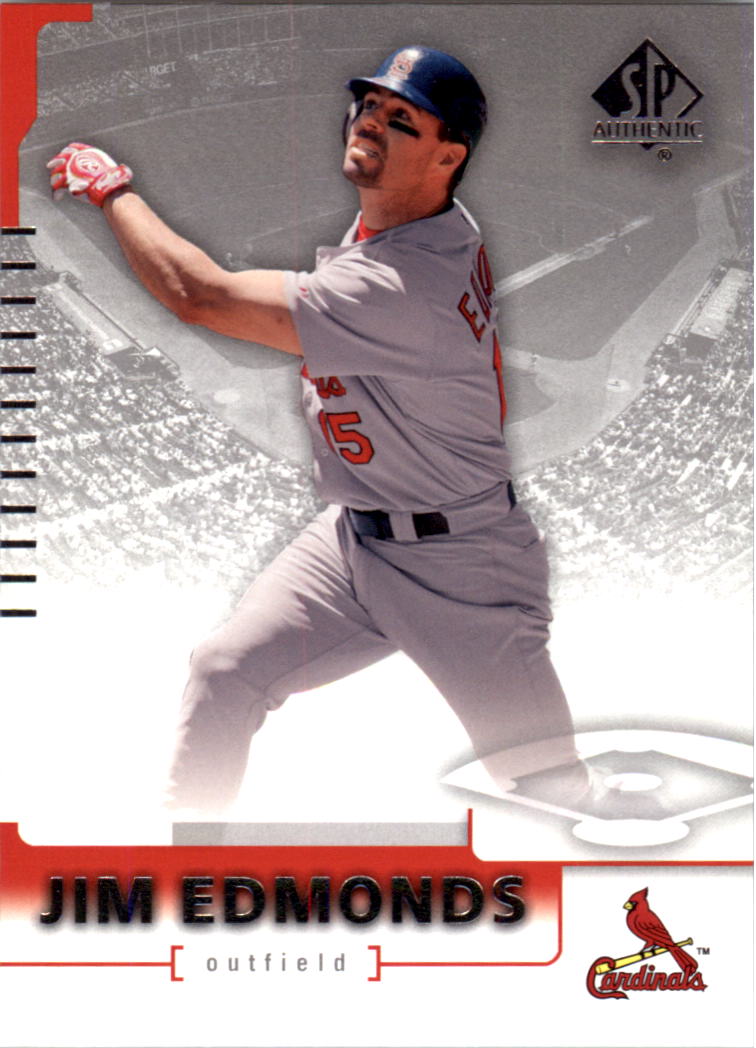 2004 SP Authentic #44 Jim Edmonds