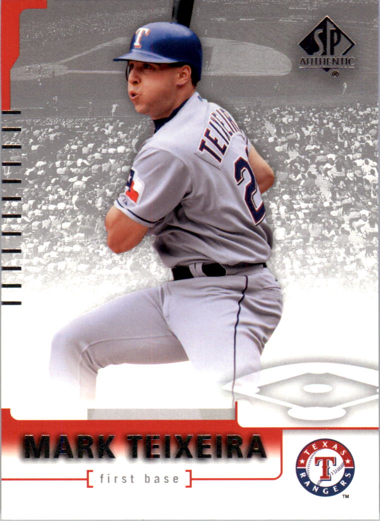 2004 SP Authentic #67 Mark Teixeira