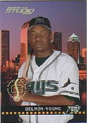 2004 Studio Proofs Gold #187 Delmon Young