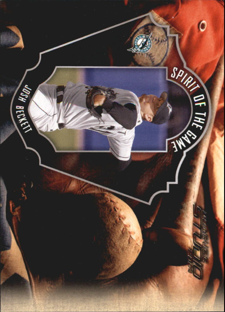 2004 Studio Spirit of the Game #14 Josh Beckett