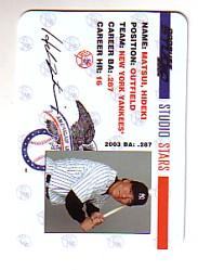 2004 Studio Stars #19 Hideki Matsui