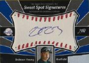 2004 Sweet Spot Signatures #DY Delmon Young T4