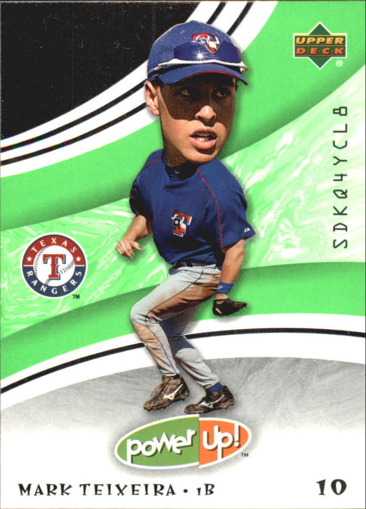 2004 Upper Deck Power Up #19 Mark Teixeira