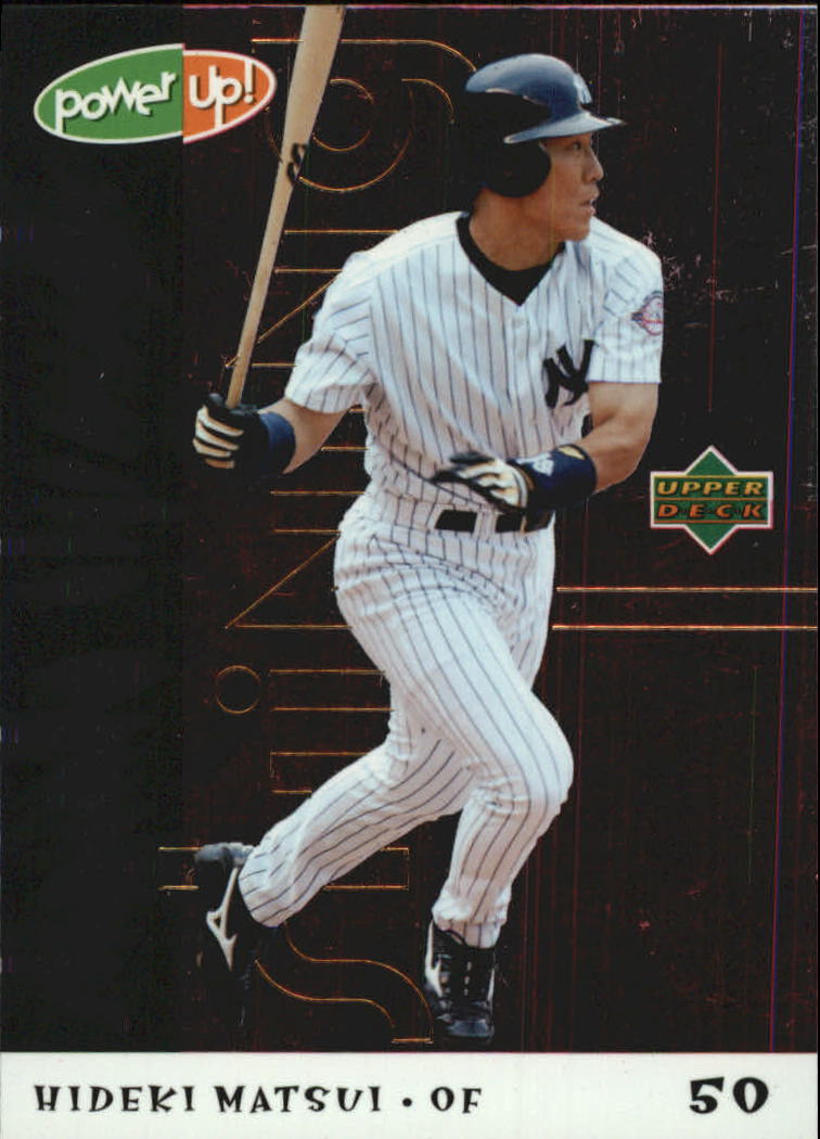 2004 Upper Deck Power Up Shining Through #35 Hideki Matsui