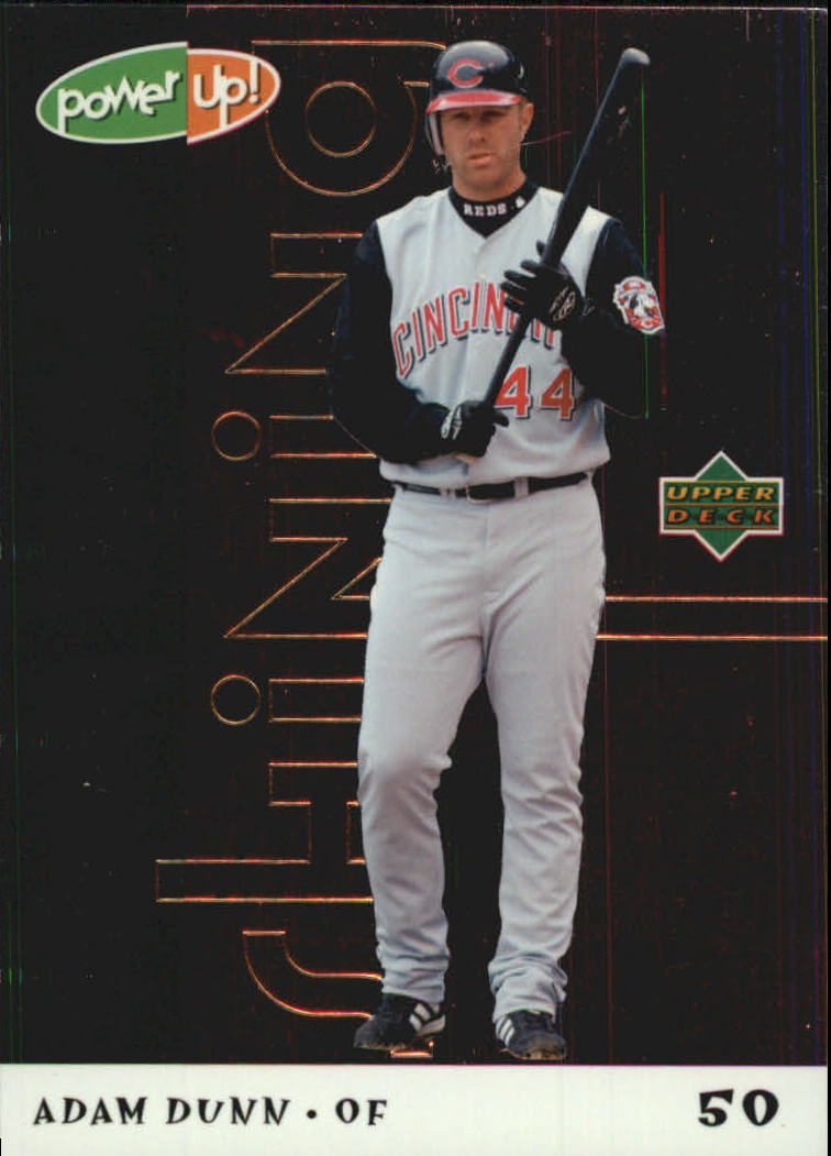 2004 Upper Deck Power Up Shining Through #71 Adam Dunn