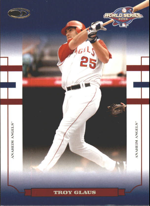 2004 Donruss World Series Blue #10 Troy Glaus