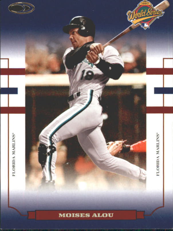 2004 Donruss World Series Blue #34 Moises Alou