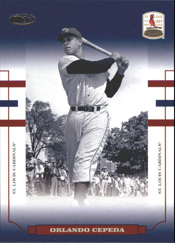 2004 Donruss World Series Blue #99 Orlando Cepeda