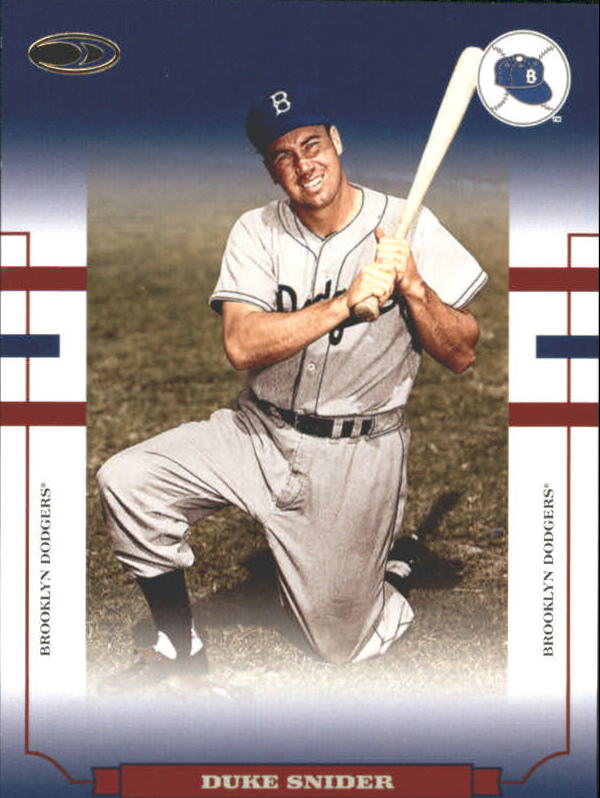 2004 Donruss World Series Blue #100 Duke Snider