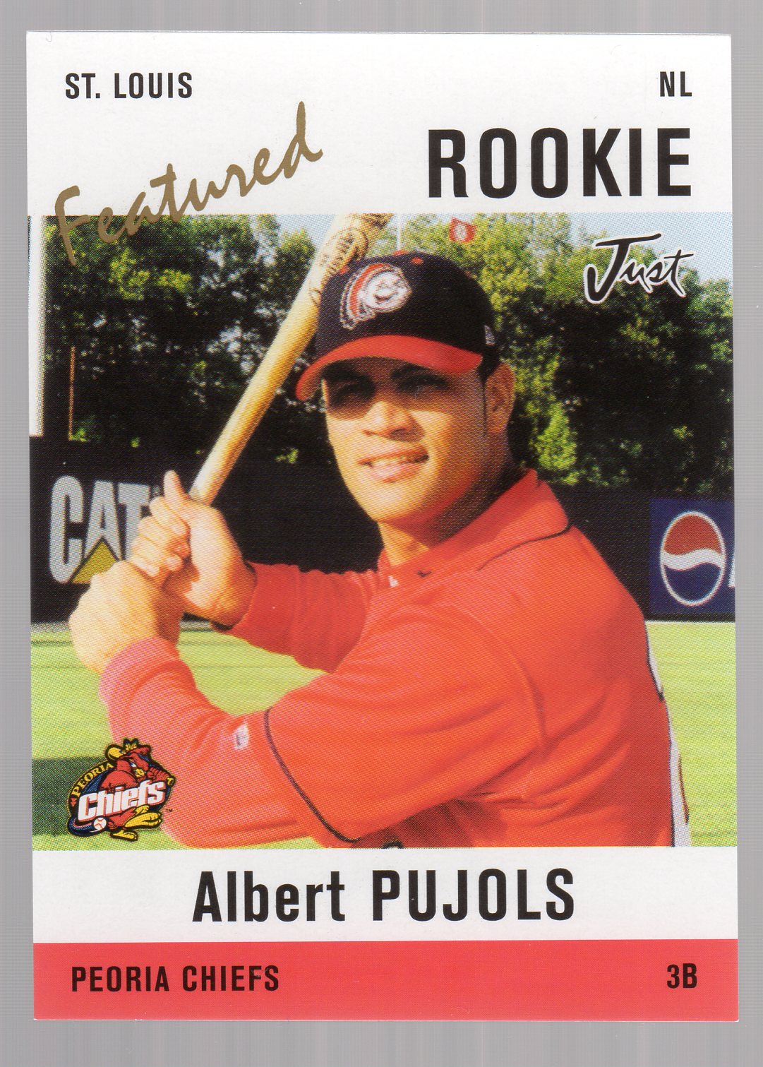 2004 Just Featured Preview Pujols #AP3 Albert Pujols Peoria