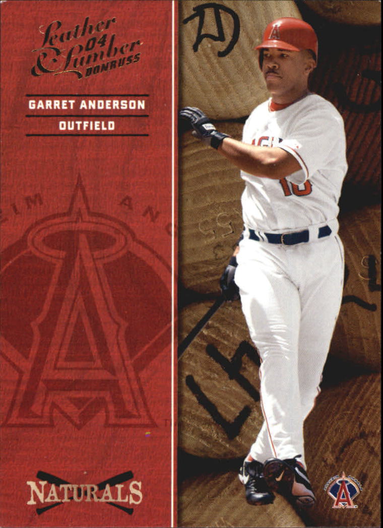 2004 Leather and Lumber Naturals #2 Garret Anderson