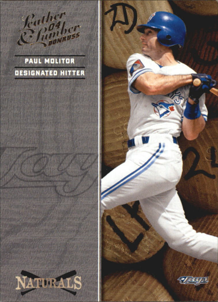 2004 Leather and Lumber Naturals #4 Paul Molitor
