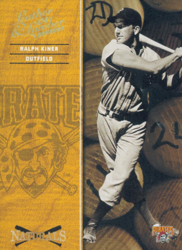 2004 Leather and Lumber Naturals #6 Ralph Kiner