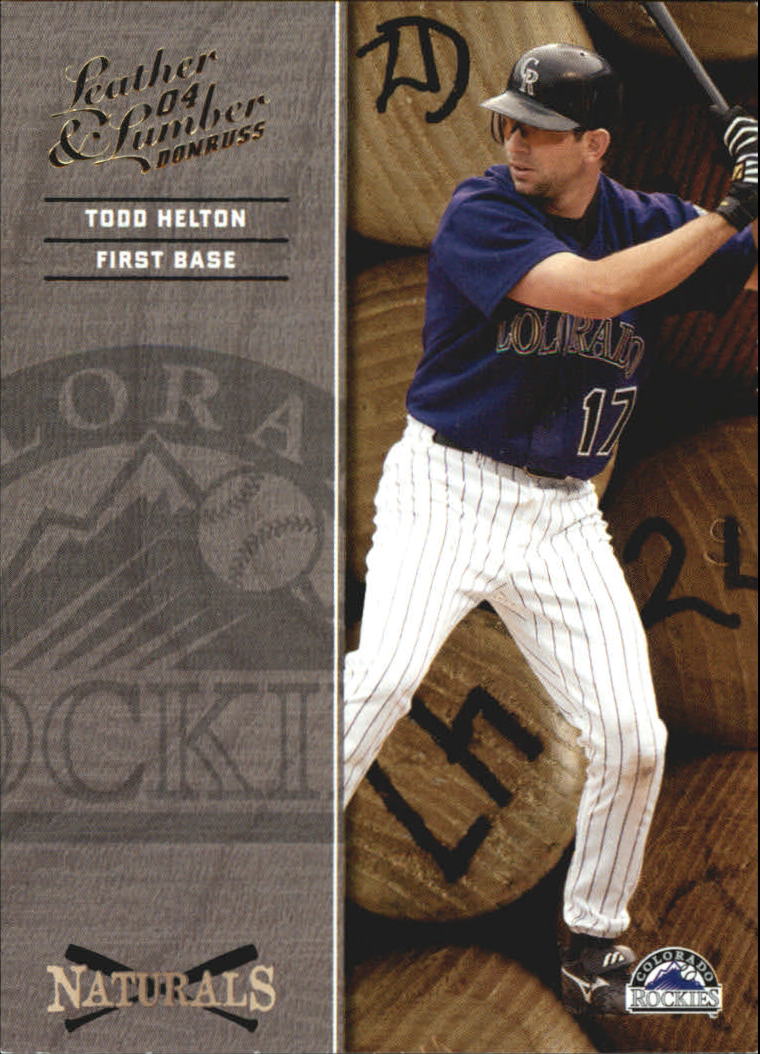 2004 Leather and Lumber Naturals #7 Todd Helton