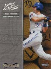 2004 Leather and Lumber Naturals Silver #4 Paul Molitor