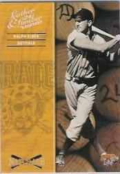 2004 Leather and Lumber Naturals Silver #6 Ralph Kiner