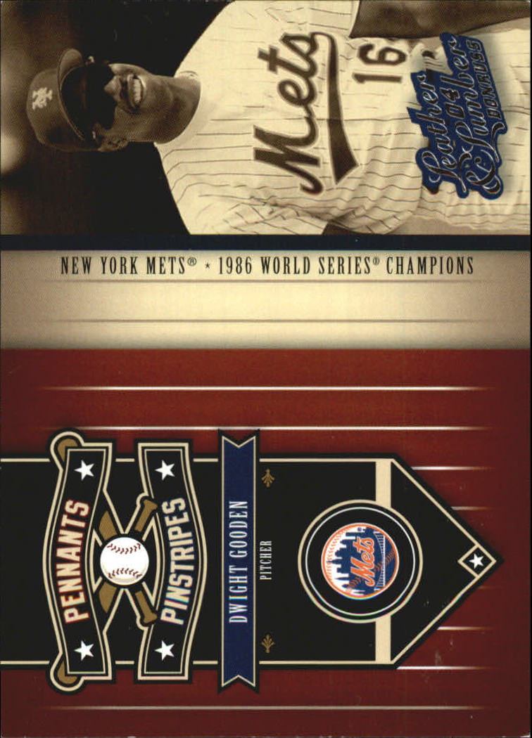 2004 Leather and Lumber Pennants/Pinstripes #4 Dwight Gooden