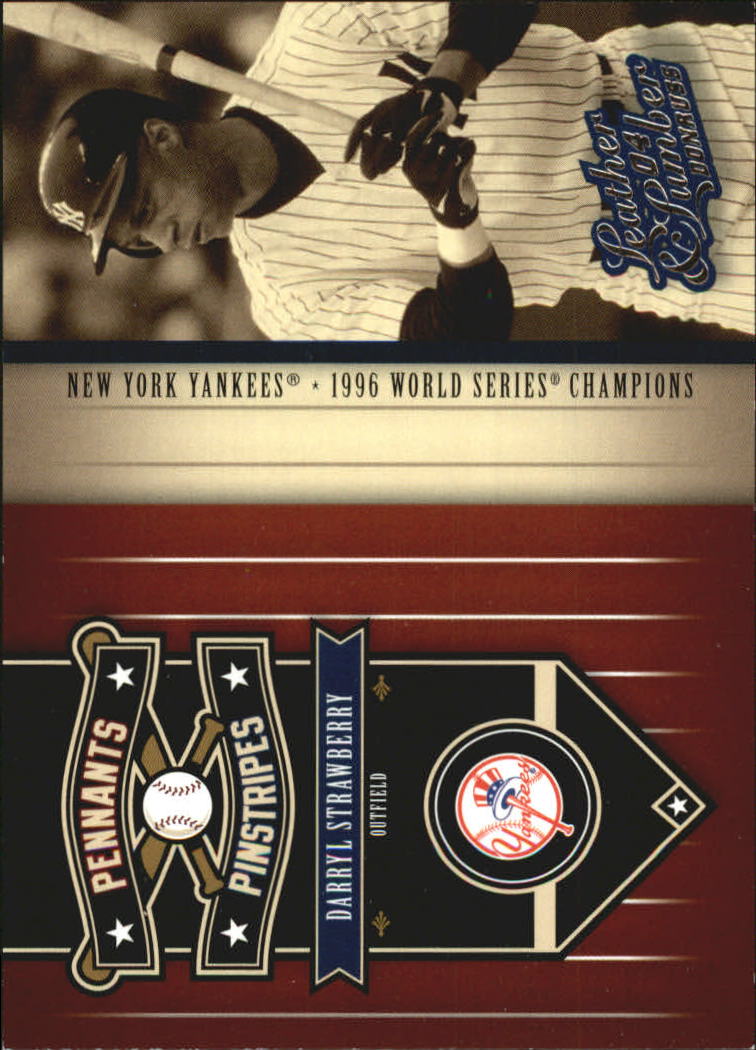 2004 Leather and Lumber Pennants/Pinstripes #5 Darryl Strawberry