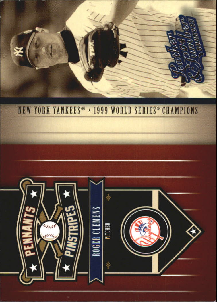 2004 Leather and Lumber Pennants/Pinstripes #6 Roger Clemens