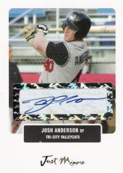2004 Just Prospects Autographs #2 Josh Anderson/825 *