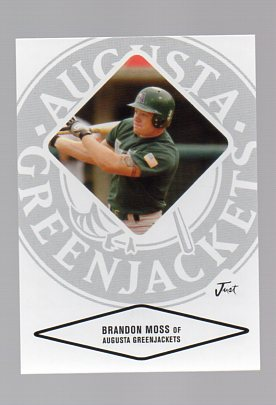 2004 Justifiable #55 Brandon Moss