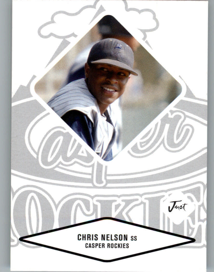 2004 Justifiable #56 Chris Nelson