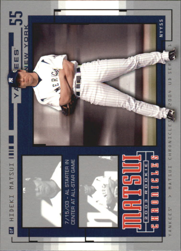 2004 Upper Deck Matsui Chronicles #HM42 Hideki Matsui AS Team