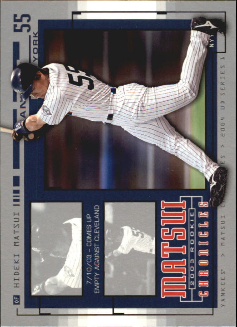 2004 Upper Deck Matsui Chronicles #HM44 Hideki Matsui AS 1st AB