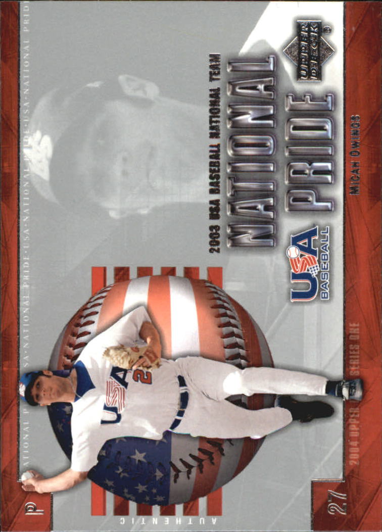 2004 Upper Deck National Pride #2 Micah Owings