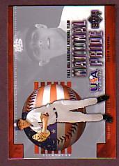 2004 Upper Deck National Pride #16 Dustin Pedroia