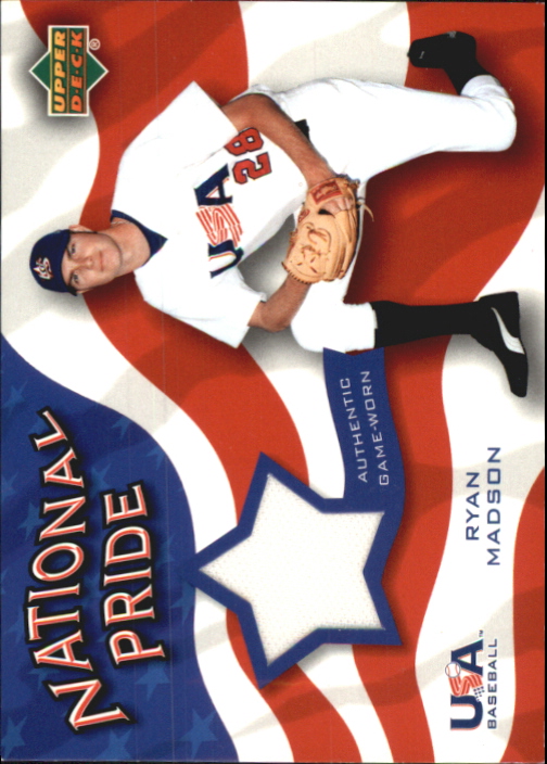 2004 Upper Deck National Pride Memorabilia 2 #RMP Ryan Madson Pants
