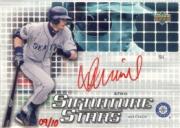 2004 Upper Deck Signature Stars Red Ink 1 #IS1 Ichiro Suzuki