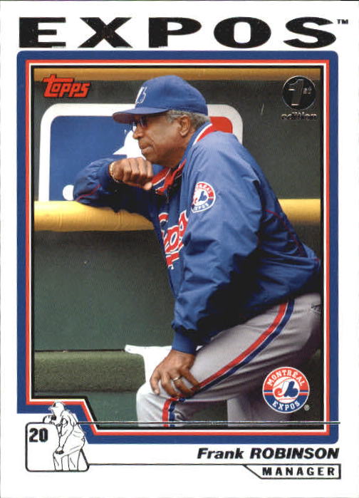2004 Topps 1st Edition #284 Frank Robinson MG