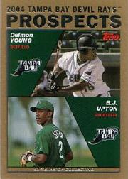 2004 Topps Gold #692 B.Upton/D.Young