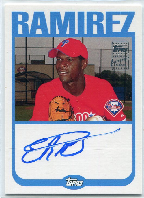 2004 Topps Autographs #ER Elizardo Ramirez H1