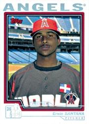 2004 Topps First Year Player Bonus #3 Ervin Santana
