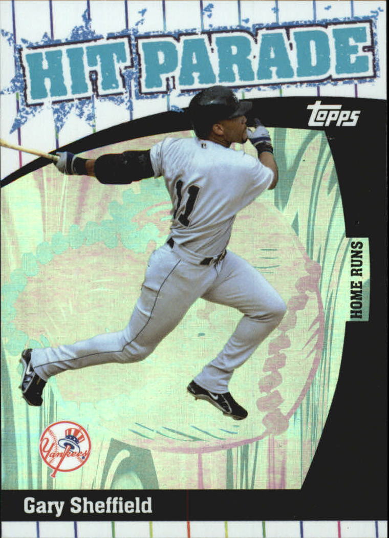 2004 Topps Hit Parade #HP10 Gary Sheffield HR