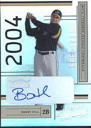 2004 Absolute Memorabilia Signature Spectrum Silver #163 Bobby Hill/250