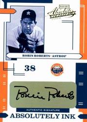 2004 Absolute Memorabilia Absolutely Ink #103 Robin Roberts/50