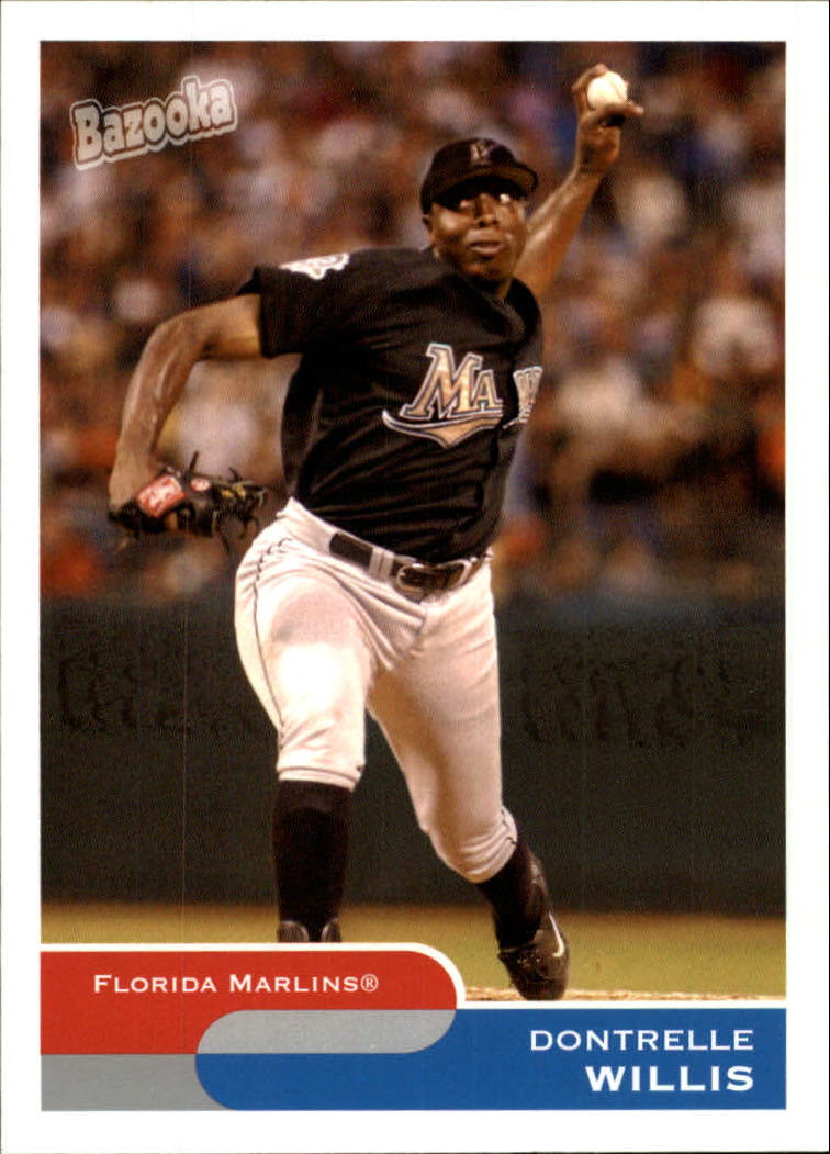 2004 Bazooka #185A Dontrelle Willis w/Ball