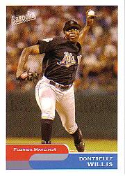 2004 Bazooka Minis #185A Dontrelle Willis w/Ball