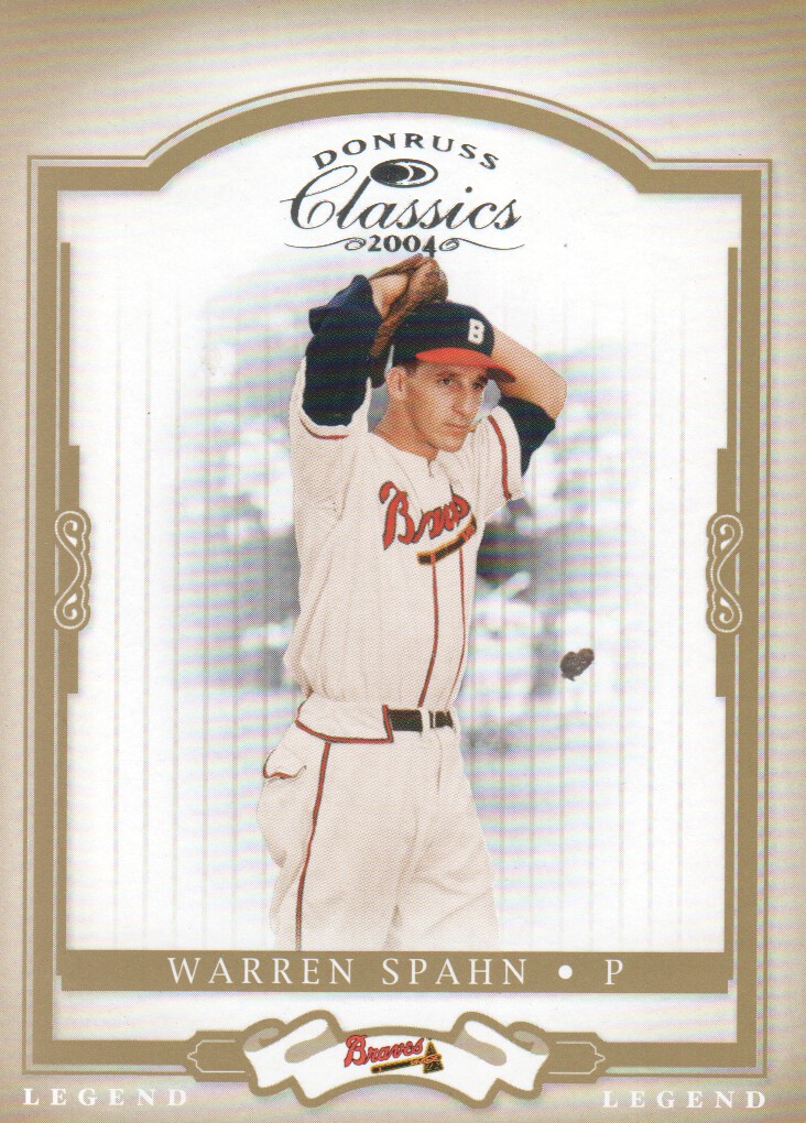 2004 Donruss Classics #156 Warren Spahn LGD