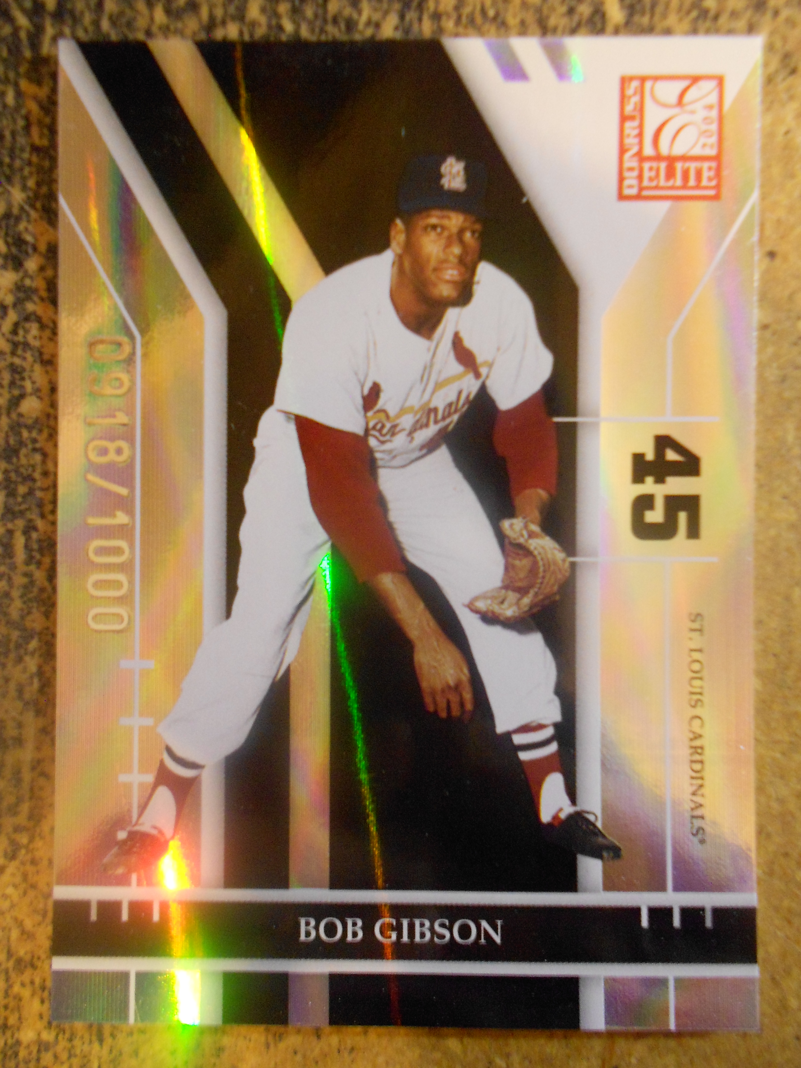 2004 Donruss Elite #181 Bob Gibson RET